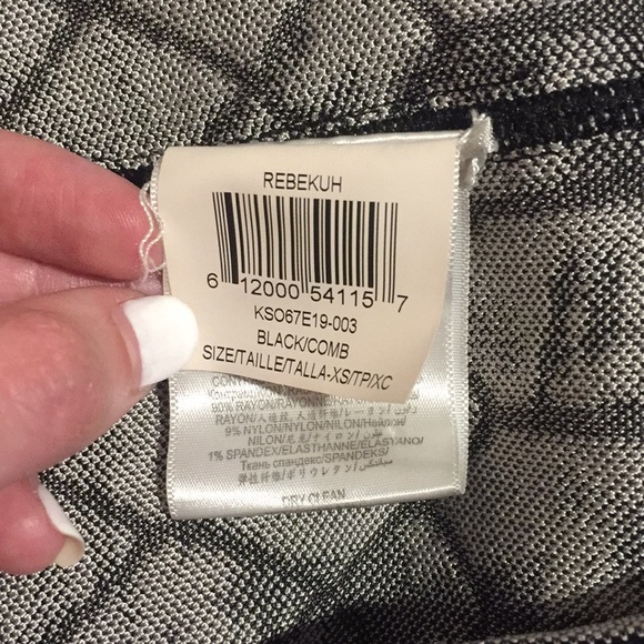 Herve Leger Long Sleeve Rebekuh Dress - Picture 8 of 8